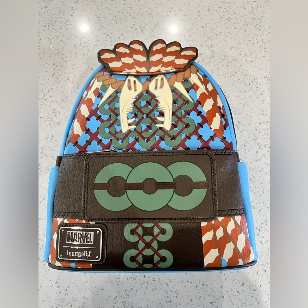 Disney Marvel Black Panther: Wakanda Forever Loungefly Mini Backpack “NEW”